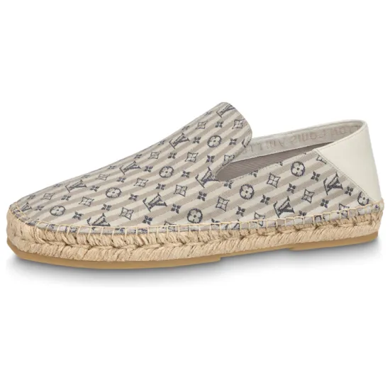 LOUIS VUITTON Bidart Espadrille Shoes 'Beige Monogram'