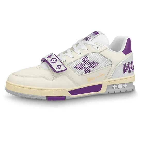 LOUIS VUITTON Trainer Violet Mesh