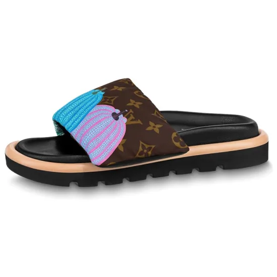 LOUIS VUITTON X Yayoi Kusama Pillow Slides Women's