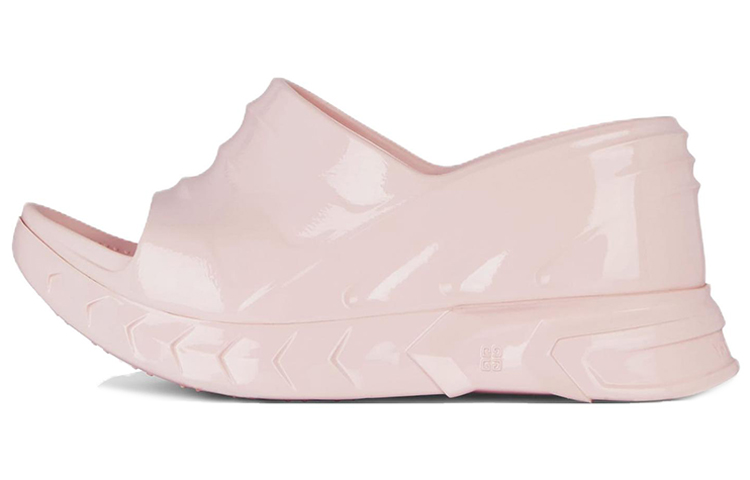 Givenchy Marshmallow Open Toe на танкетке популярный Смузи 10 см женский розовый
