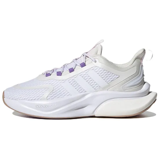 adidas Women's Alphabounce+ 'White College Purple'