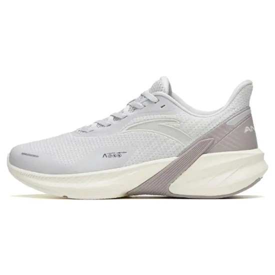 ANTA DuCi4 Running Shoes Women's Low-Top Sand Grain Gray