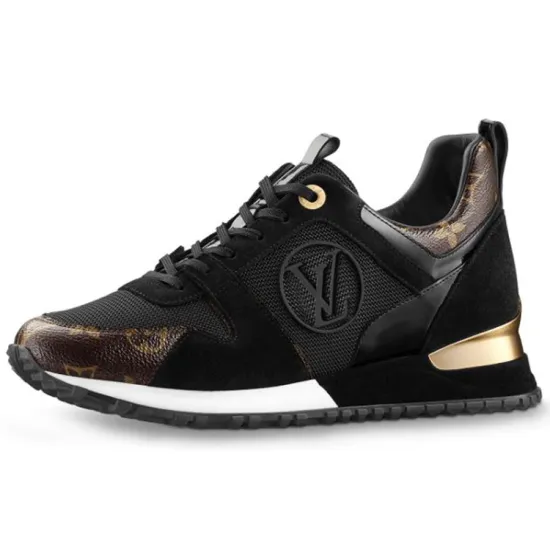 LOUIS VUITTON Run Away Black Monogram Women's