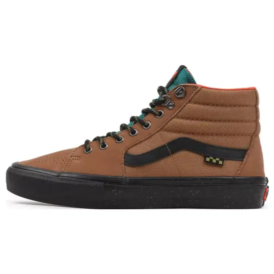 Sk8 Skate Vans  Hi 'Outdoor Brown Black'