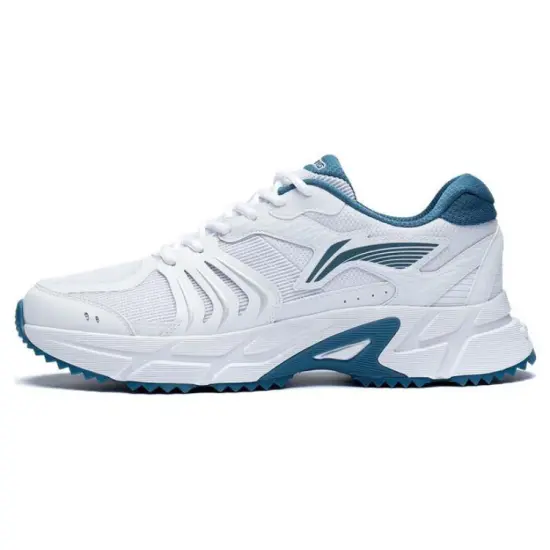LINING Pick Up The Light Running Shoes Men Low-Top White Blue
