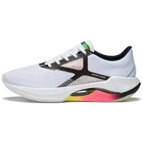 LINING Super Light 20 Running Shoes Men Low-Top White Black
