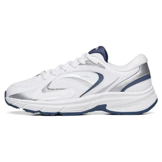 ANTA AT952 Running Shoes Women's Low-Top ANTA White/Silver/Light Ink Blue