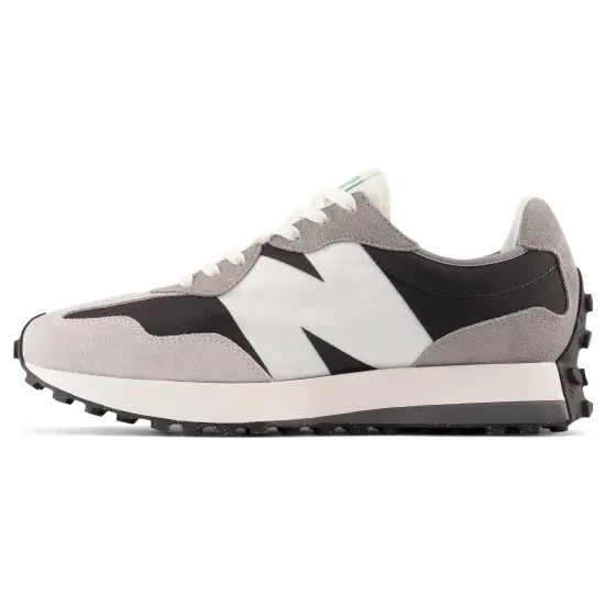 New Balance 327 Black White Light Grey