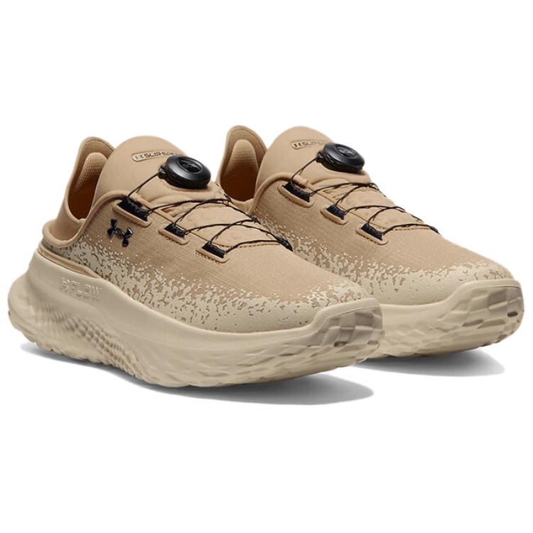Under Armour SlipSpeed Comfortable And Lightweight Abrasion Resistant Breathable Low top Running Shoes Unisex Brown