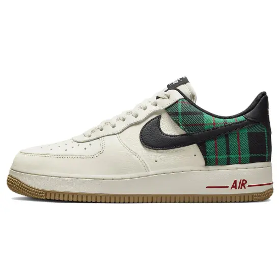 Nike Air Force 1 Low '07 Lx Plaid Pale Ivory Stadium Green