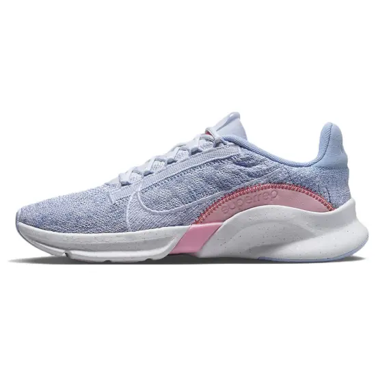 Nike Women's SuperRep Go 3 Flyknit Next Nature 'Football Grey Pink'
