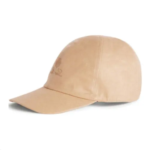 Loro Piana Linen Baseball Caps Men's Light Yellow