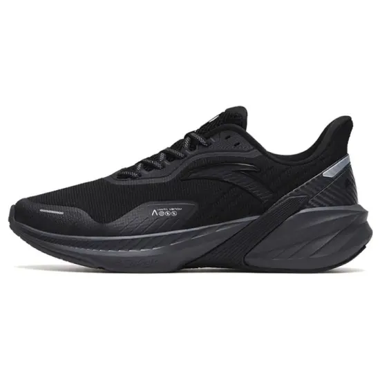 ANTA DuCi4 Running Shoes Men Low-Top Black Gray