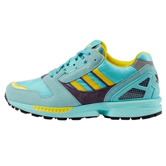 Adidas X GUCCI ZX 8000 Aqua GG Monogram Women's
