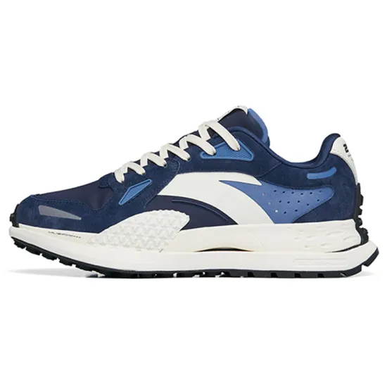 ANTA Star 202 Td Running Shoes Men Low-Top Ink Blue/Light Ecru