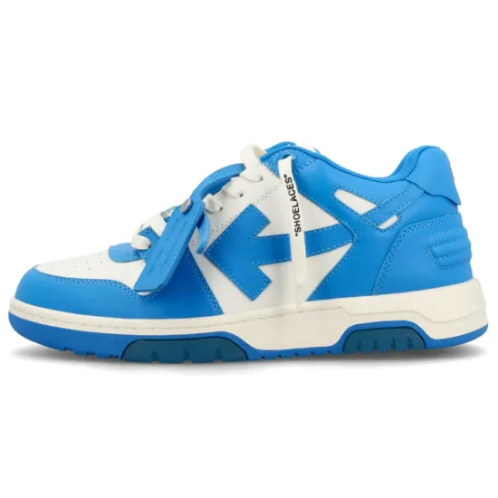 OFF-WHITE Out Of Office Ooo Low Tops White Blue FW22
