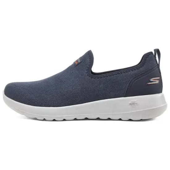 Skechers GO WALK Max Casual Shoes Men Low-Top Navy/White