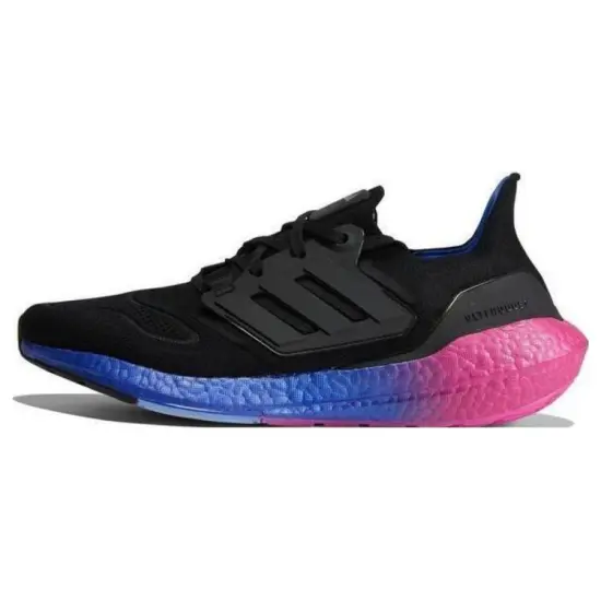 Adidas Ultra Boost 22 Black Lucid Blue Pink