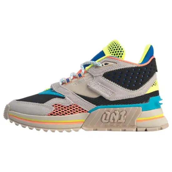 LiNing 001 T1000 Winter Mid-Top Running Shoes Women's Bellflower Grey