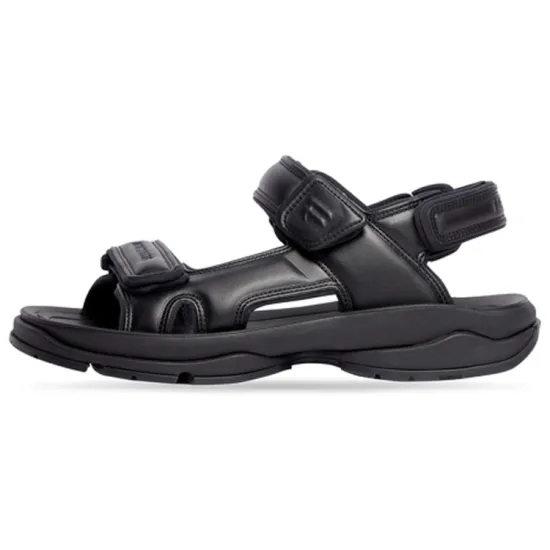 Balenciaga Tourist Beach Sandals Women's Black
