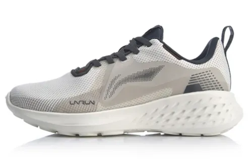 Li Ning SOFT ELEMENT Comfortable Cushioning Low top Running Shoes Women's Mist White