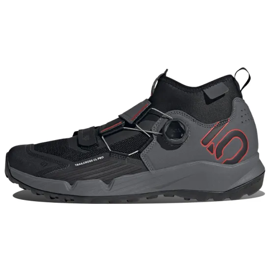 Adidas Five Ten Trailcross Pro Clip-In Grey Core Black Red