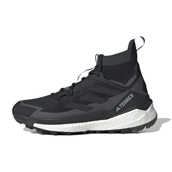 Adidas Terrex Free Hiker Outdoor Performance Shoes Men Mid-top Black