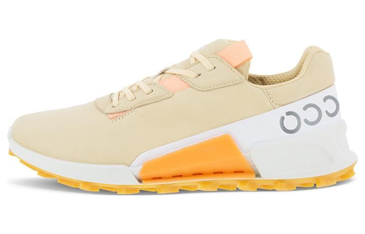Ecco Aibu Jianbu 2.1 Series Leather Outdoor Hiking Low-top Sports and Casual Shoes Women's Rice Yellow