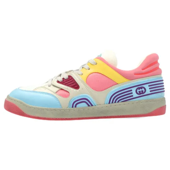 GUCCI Women's Basket 'Light Blue Demetra Pink'