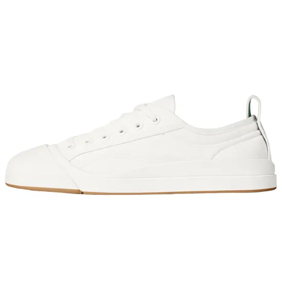 Bottega Veneta Vulcan Skateboard Shoes Women's Low-Top White