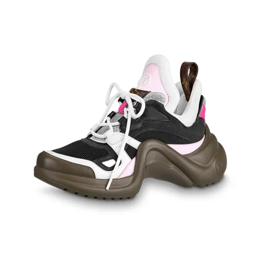 LOUIS VUITTON Archlight Sneakers 'Black Pink Brown' Women's