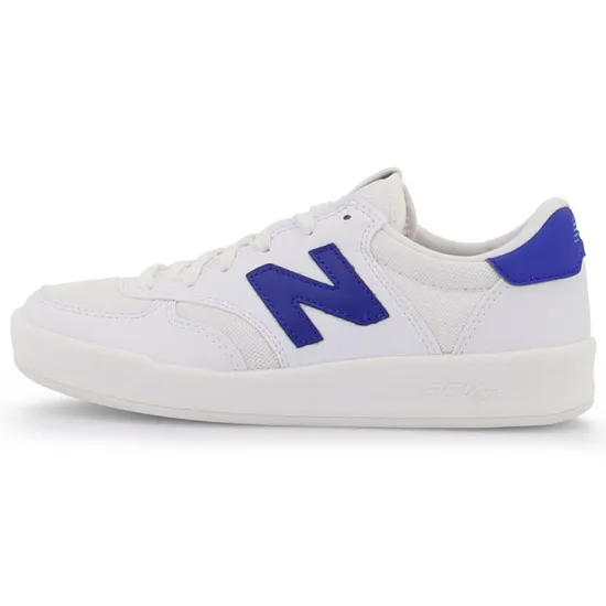 New Balance NB 300 Skateboarding Shoes Women's Low-top White/Royal Blue