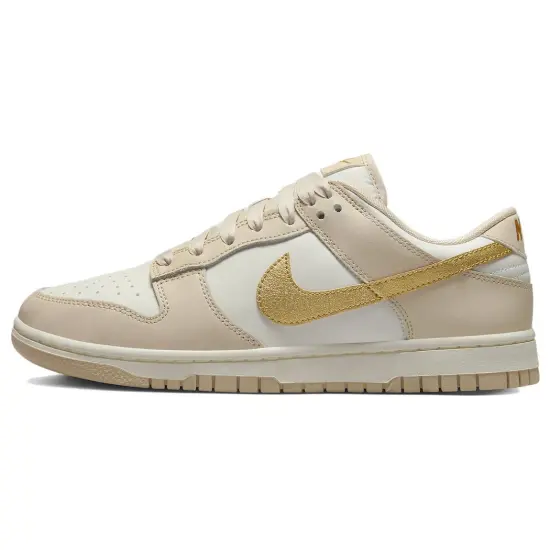 Nike Dunk Low Phantom Metallic Gold Women's