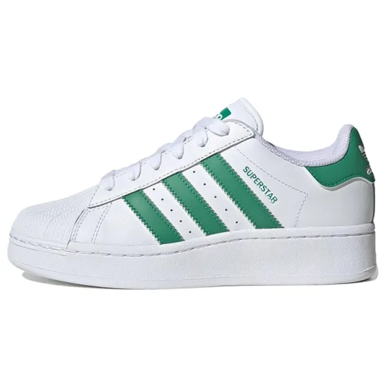 Adidas Superstar XLG White Semi Court Green Women's