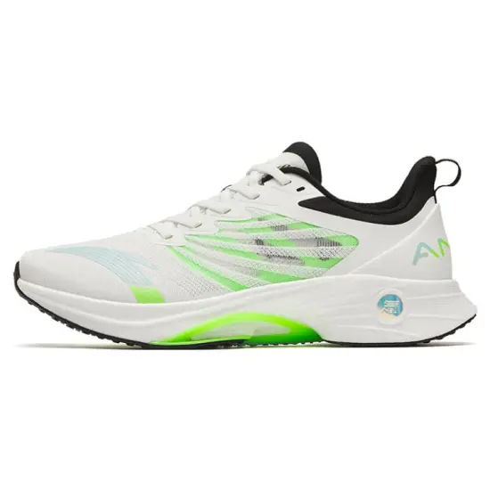 ANTA MACH 3.0 Running Shoes Men Low-Top White Green