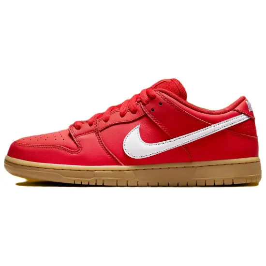 Nike Sb Dunk Low University Red Gum