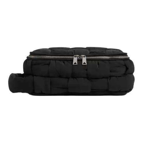 Bottega Veneta CASSETTE Polyamide Clutch Small Men's Black