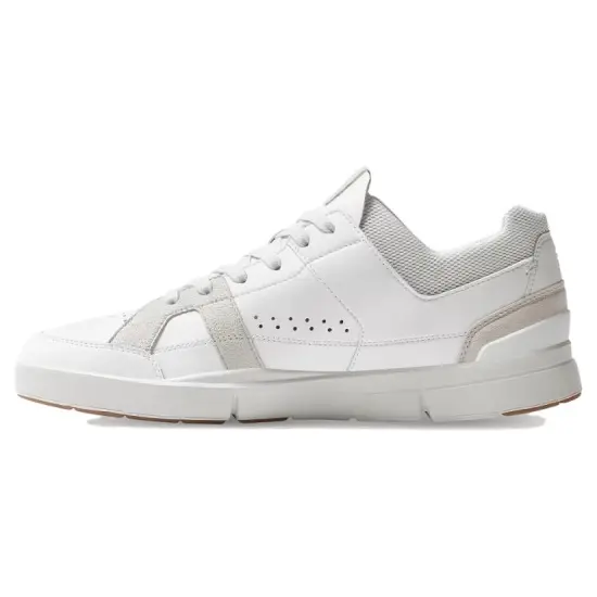 On ClubTHE ROGER Low-Top Skateboard Shoes Men's White