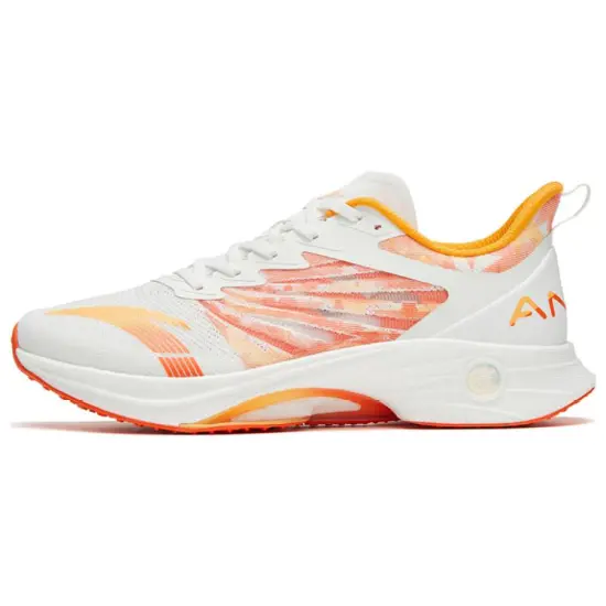 ANTA MACH 3.0 Running Shoes Men Low-Top White Orange
