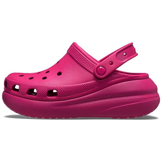 Crocs Classic Clog Klookge Cream Puff Shoes Clogs Unisex Fuchsia