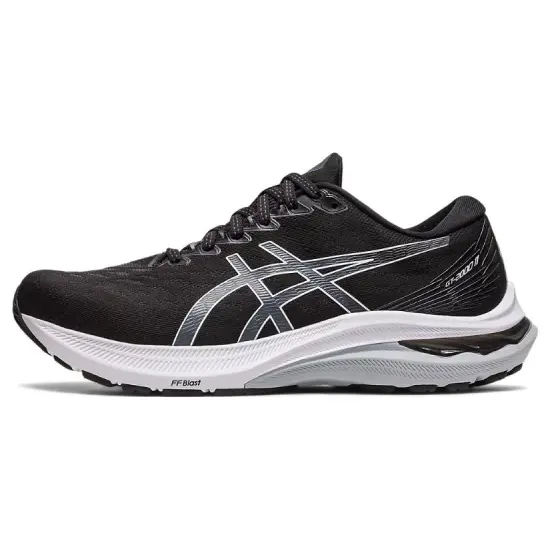 Asics Women's GT 2000 11 D Wide 'Black White'