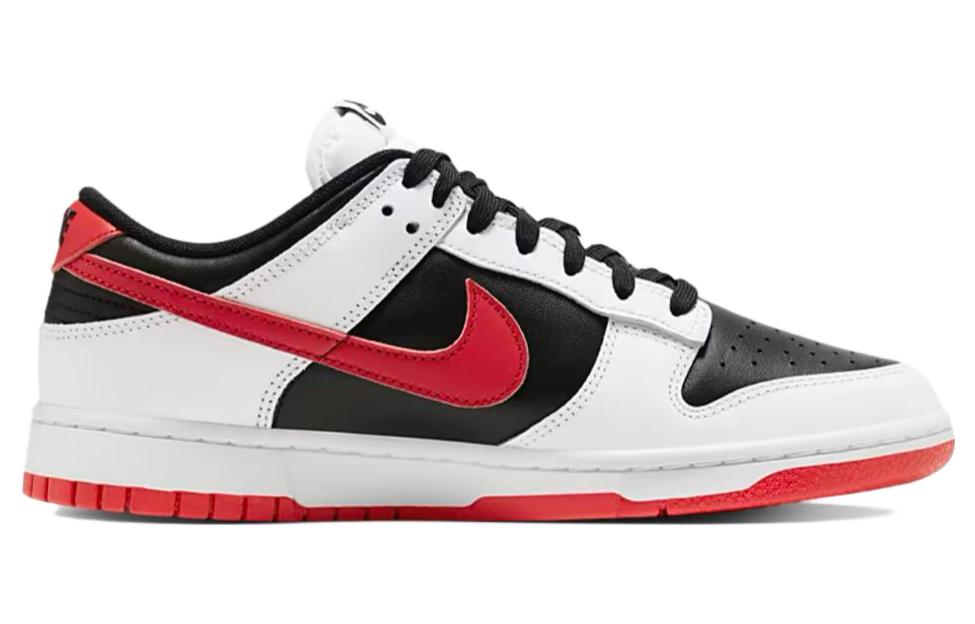 Nike Dunk Low Retro White Black University Red FD9762-061 | eBay