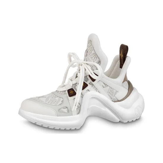 LOUIS VUITTON Archlight 1.0 Sneakers 'Beige With Monogram' Women's