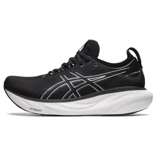 Asics Gel Nimbus 25 'Black Pure Silver'