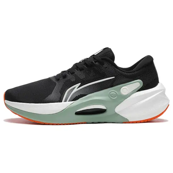 LINING Furious Rider 7.0 Running Shoes Men Low-Top Black White