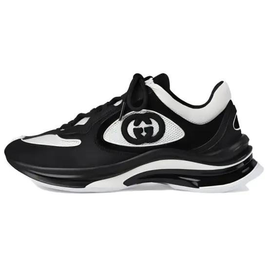 GUCCI RUN Casual Shoes Women's Low-Top Black