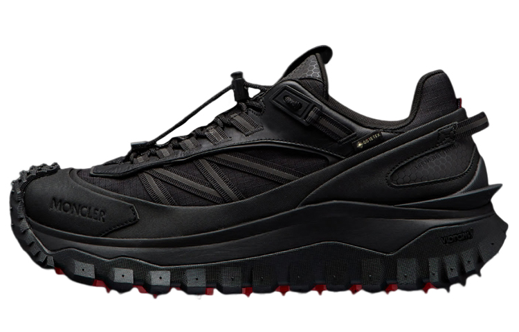 Moncler Moncler Trailgrip GTX non-slip wear-resistant low-top outdoor sports shoes men's black