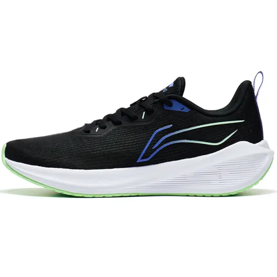 LiNing Wuyue Anti Slip And Wear Resistant Breathable Low Top Casual Running Shoes Men's Black
