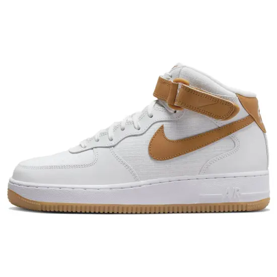 Nike Air Force 1 Mid '07 White Desert Ochre Women's