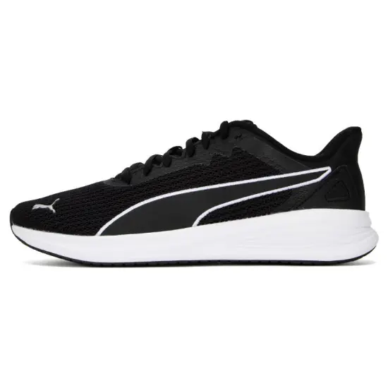 PUMA Transport Running Shoes Unisex Low-top Black/white